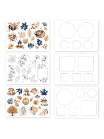 Kit créatif carterie - Collection "Ginkgo" - Florilèges