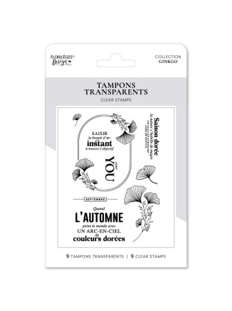 Automne Doré - tampon clear...