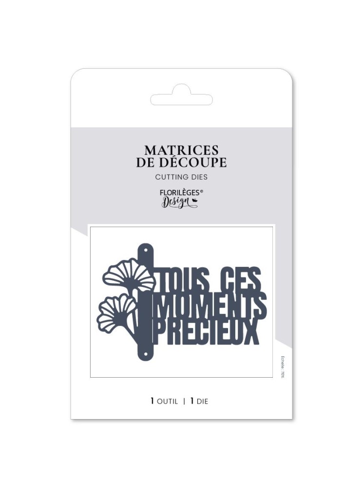 Moments Ginkgo - dies - Collection "Ginkgo" - Florilèges Design