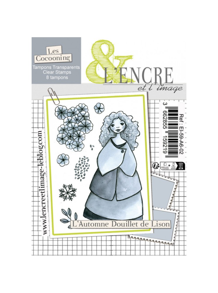 L'Automne Douillet De Lison - Tampon clear - Collection 59 "Septembre 2025" - L'Encre & l'Image