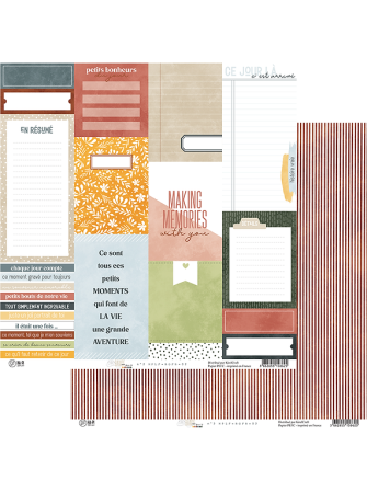 Pack papiers - Collection "Bande Originale Face B" - HA PI Little Fox