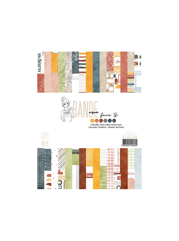 Set de Cartes - Collection "Bande Originale Face B" - HA PI Little Fox