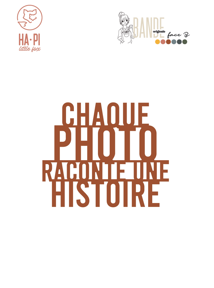 Chaque Photo - Collection "Bande Originale Face B" - dies - HA PI Little Fox
