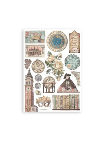 Washi pad - Collection "Venice" - Stamperia
