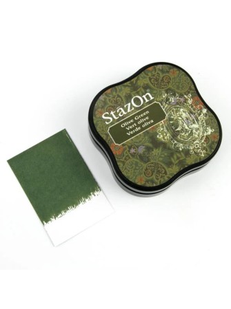 StazOn Midi - Vert olive - Tsukineko