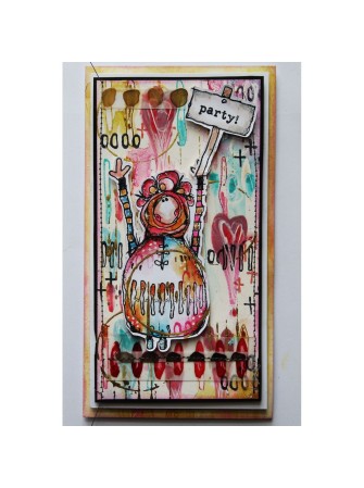 Tampon cling - 15 - Collection "Kate Crane" - PaperArtsy