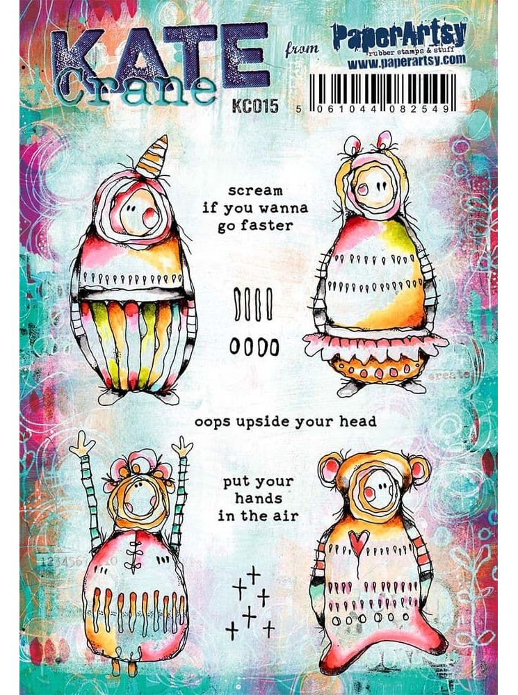 Tampon cling - 15 - Collection "Kate Crane" - PaperArtsy
