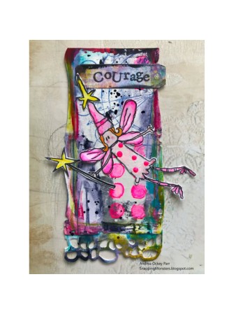 Tampon cling - 16 - Collection "Kate Crane" - PaperArtsy