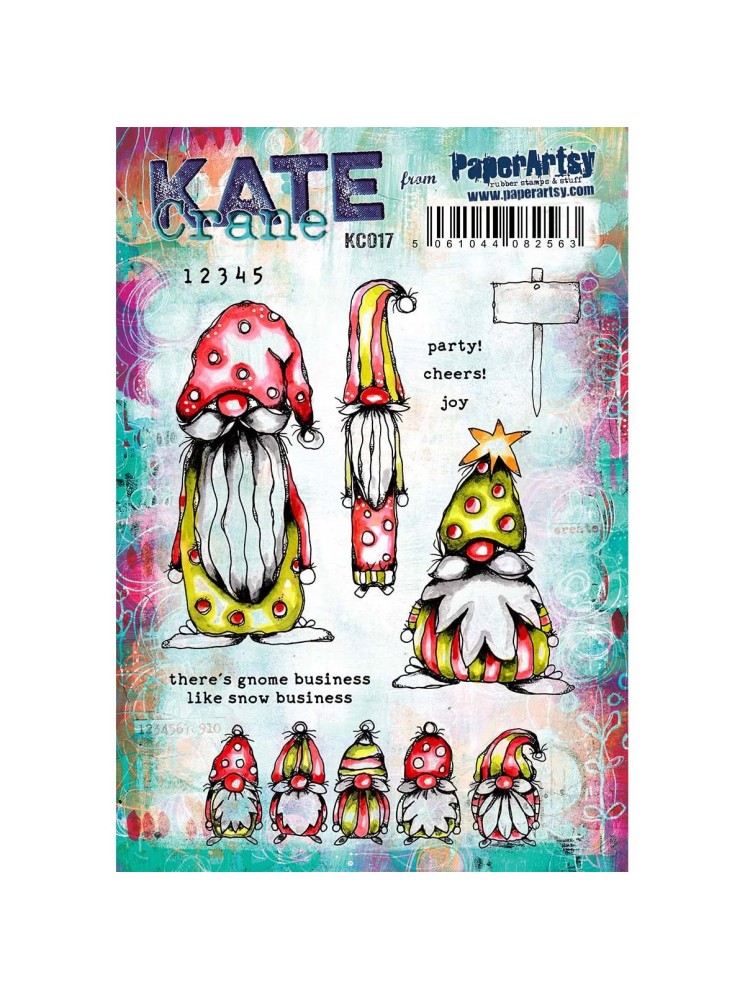 Tampon cling - 17 - Collection "Kate Crane" - PaperArtsy