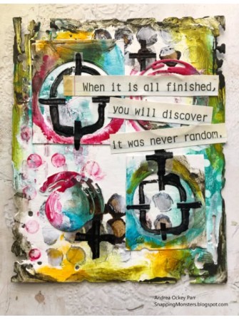 Stencil  - 483 - Collection "Kate Crane" - PaperArtsy