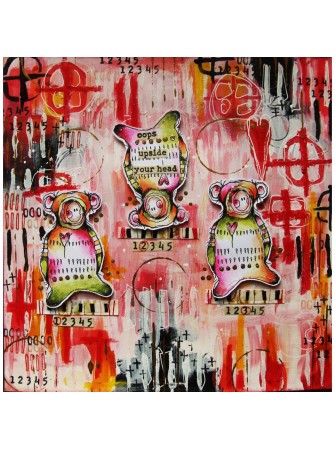 Stencil  - 483 - Collection "Kate Crane" - PaperArtsy