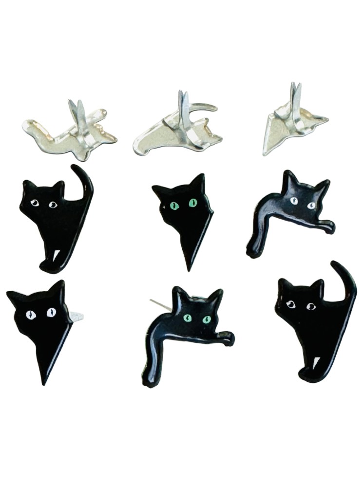 12 attaches parisienne - Chats - Eyelet Outlet & brads