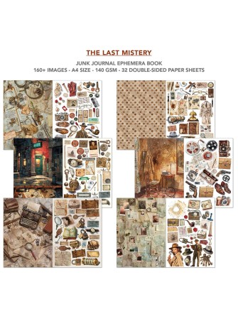 Junk Journal & Ephemera Book - Last Mystery - Ciao Bella