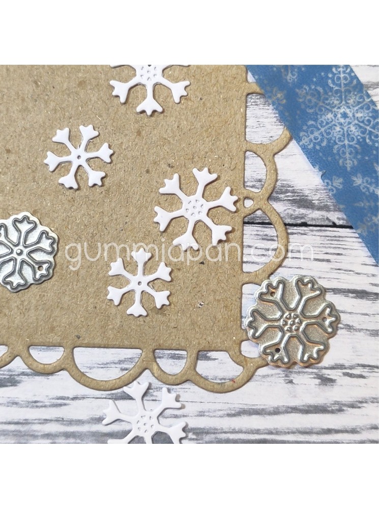 Petits Flocons - dies - Gummiapan