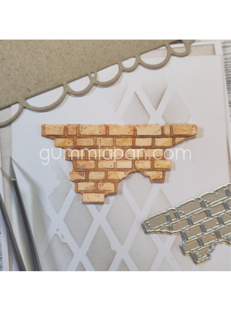 Mur de briques - Dies -  Gummiapan