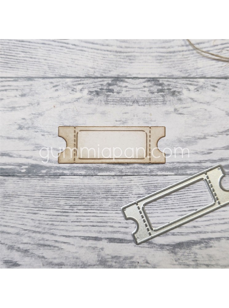 Etiquette évidée - Dies -  Gummiapan