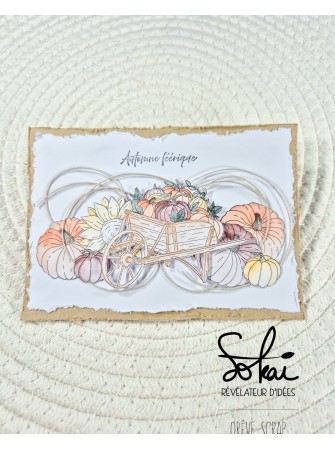 Saveurs d'automne - Collection "Raconte-moi une histoire" - Tampon clear - Sokai