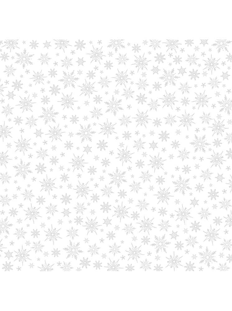 Acétate imprimé - Collection "Etoile des neiges" - Tampon clear - HA PI Little fox