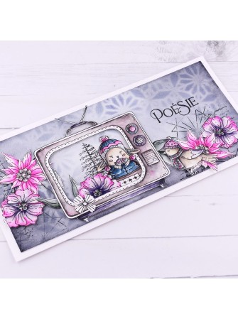 Fleurs d'hiver - Tampon Clear - Collection "Altitude" - Chou & Flowers