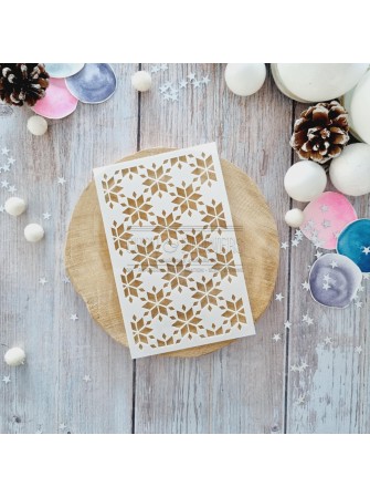 Pochoir - Motif Jacquard - Collection "Altitude" - Chou & Flowers