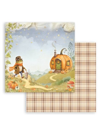 Pack papiers 20 x 20 cm - Collection "Whispering Woods" - Stamperia