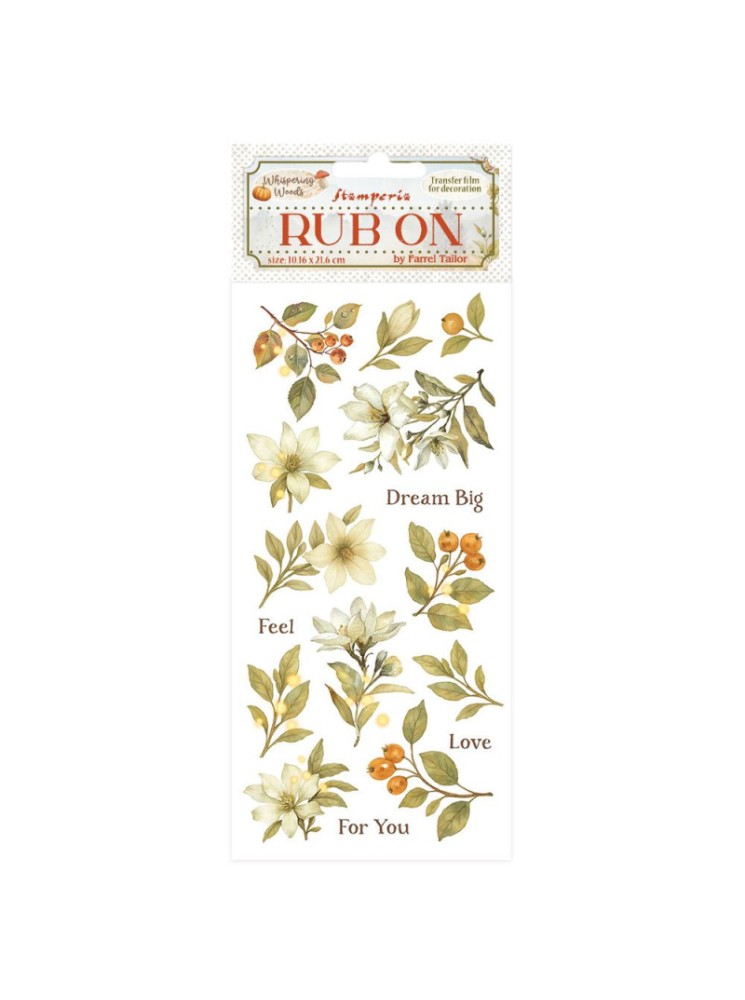 Rub'ons - Magnolia - Collection "Whispering Woods" - Stamperia