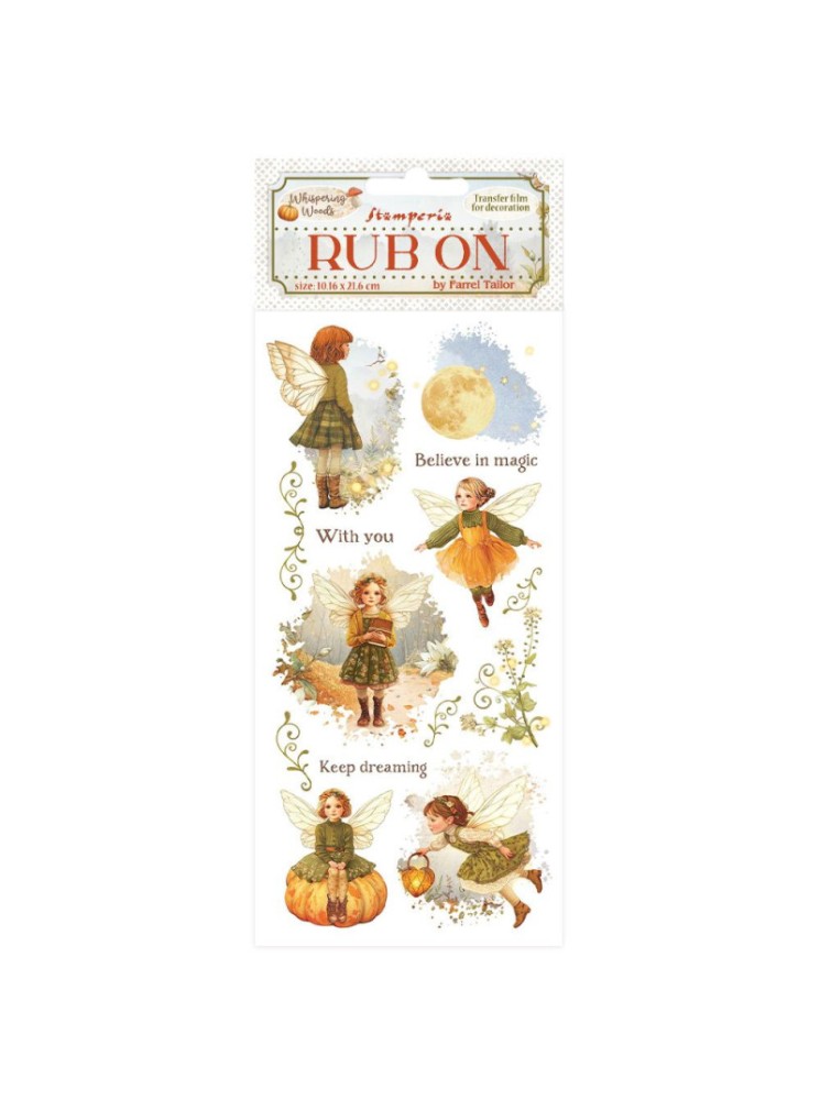 Rub'ons - Fairy - Collection "Whispering Woods" - Stamperia