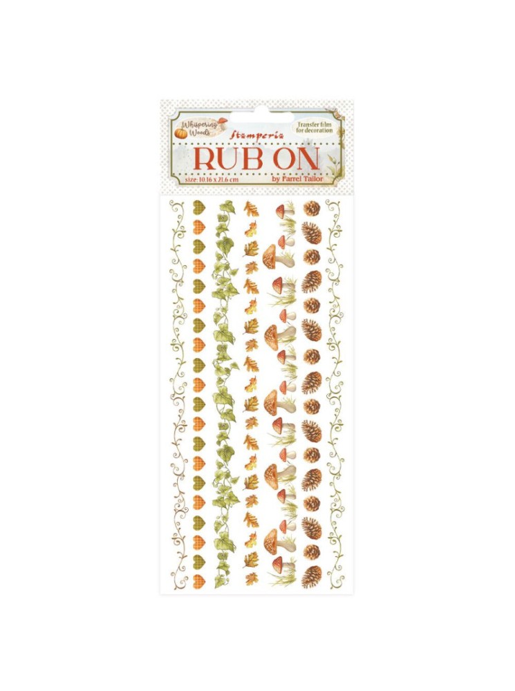 Rub'ons - Stripes - Collection "Whispering Woods" - Stamperia