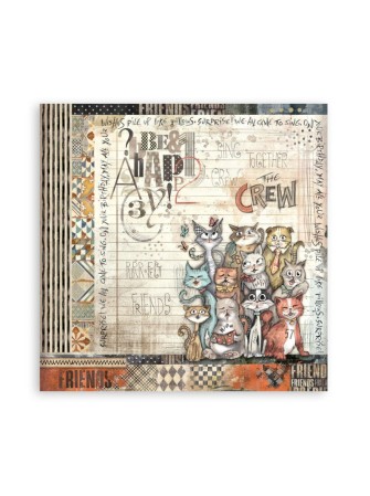 Maxi Pack papiers  - Collection "Furry Friends" - Stamperia