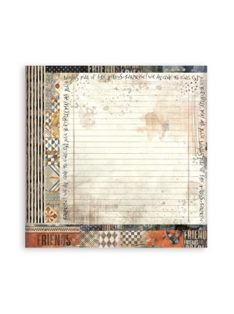 Maxi Pack papiers  - Collection "Furry Friends" - Stamperia