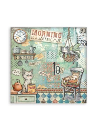 Maxi Pack papiers  - Collection "Furry Friends" - Stamperia