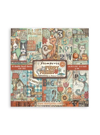 Pack papiers 20 x 20 cm  -...