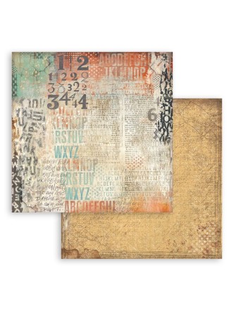 Pack papiers Background 20 x 20 cm - Collection "Furry Friends" - Stamperia