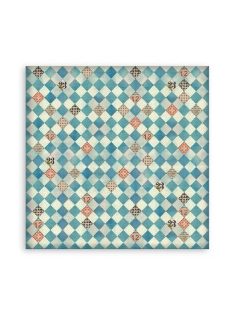 Pack papiers Background 20 x 20 cm - Collection "Furry Friends" - Stamperia