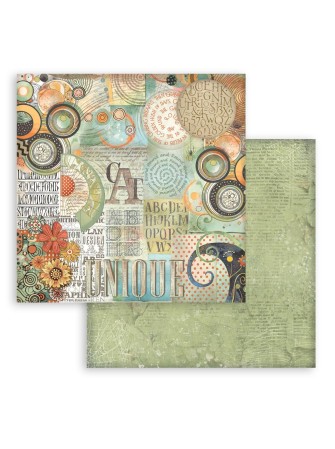 Pack papiers Background 20 x 20 cm - Collection "Furry Friends" - Stamperia