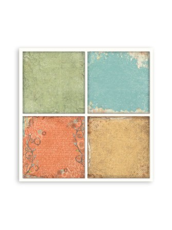 Maxi Pack papiers 20 x 20 cm - Collection "Furry Friends" - Stamperia