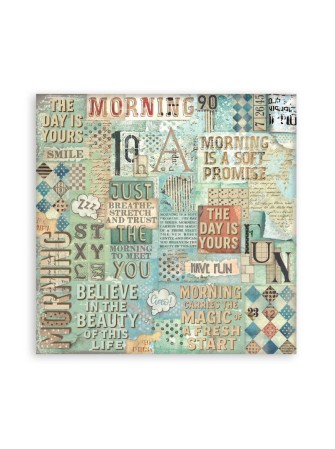 Maxi Pack papiers 20 x 20 cm - Collection "Furry Friends" - Stamperia