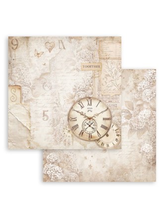 Pack papiers 20 x 20 cm - Romantic Collection "Quiet Days" - Stamperia
