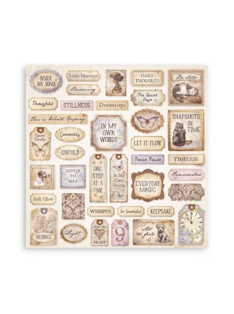 Maxi Pack papiers  - Romantic Collection "Quiet Days" - Stamperia