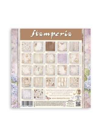 Maxi Pack papiers  - Romantic Collection "Quiet Days" - Stamperia