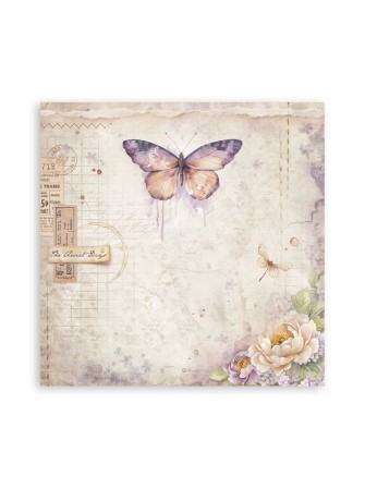 Maxi Pack papiers 20 x 20 cm - Romantic Collection "Quiet Days" - Stamperia
