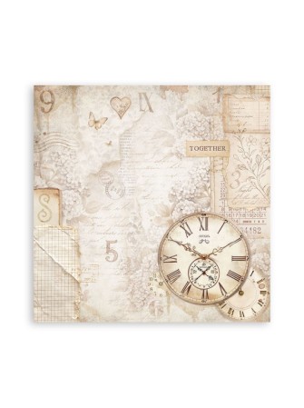 Maxi Pack papiers 20 x 20 cm - Romantic Collection "Quiet Days" - Stamperia