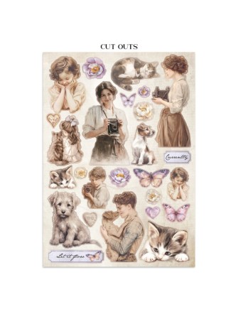 Junk Journal - Romantic Collection "Quiet Days" - Stamperia