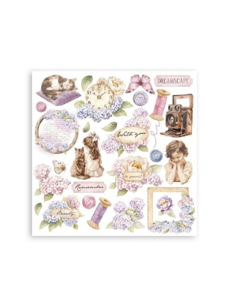 Rub'ons Kit - Romantic Collection "Quiet Days" - Stamperia