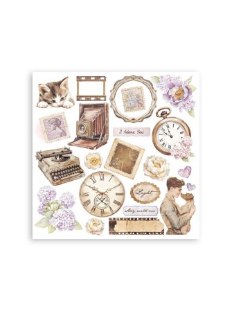 Rub'ons Kit - Romantic Collection "Quiet Days" - Stamperia