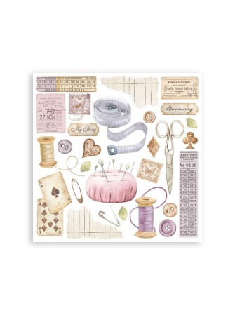 Rub'ons Kit - Romantic Collection "Quiet Days" - Stamperia