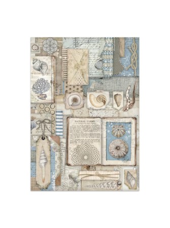 Junk Journal - Collection "Silent Sea" - Stamperia