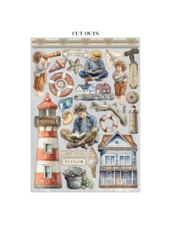 Junk Journal - Collection "Silent Sea" - Stamperia