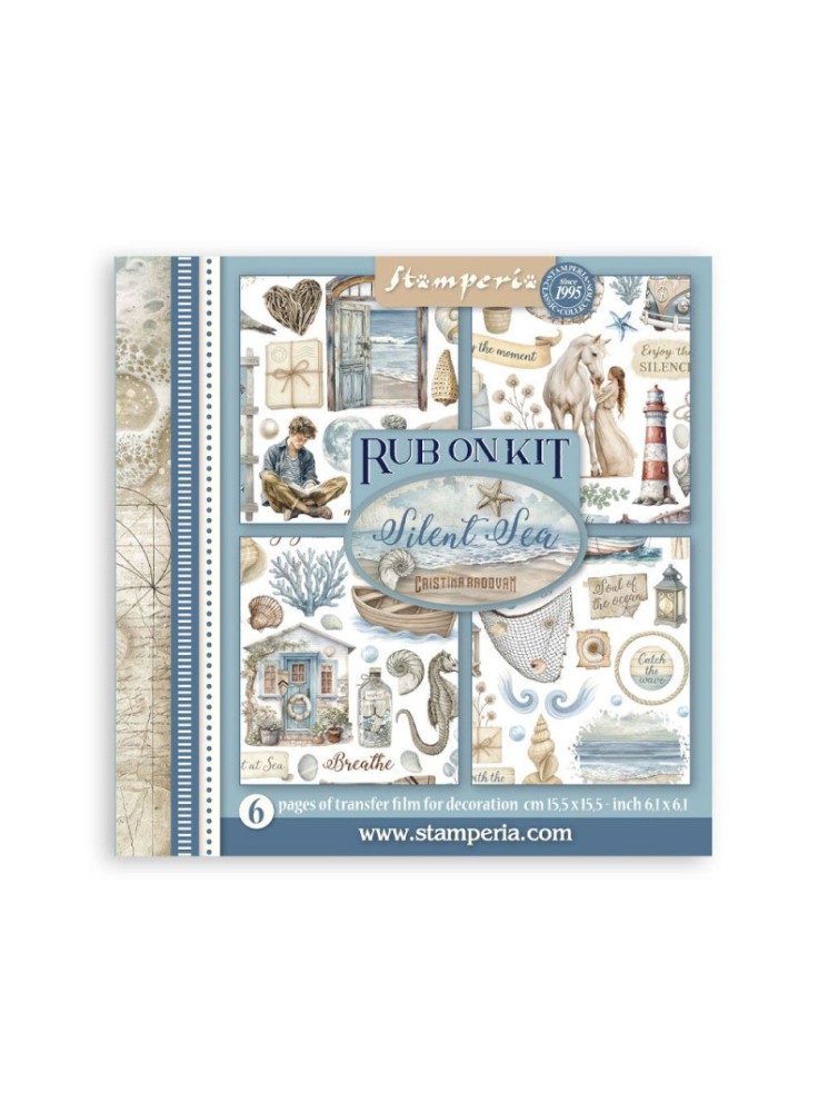Rub'ons Kit - Collection "Silent Sea" - Stamperia