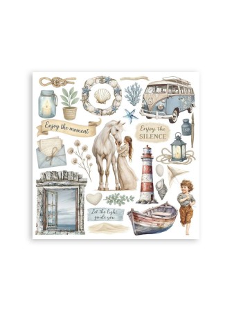 Rub'ons Kit - Collection "Silent Sea" - Stamperia